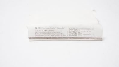 BD 305155 PrecisionGlide Ndle 22G x 1inch